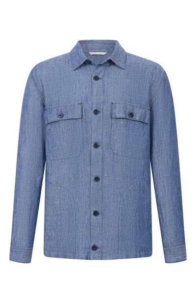 Мужская льняная рубашка 120% LINO, арт. 33AL2M89SP/D876/100