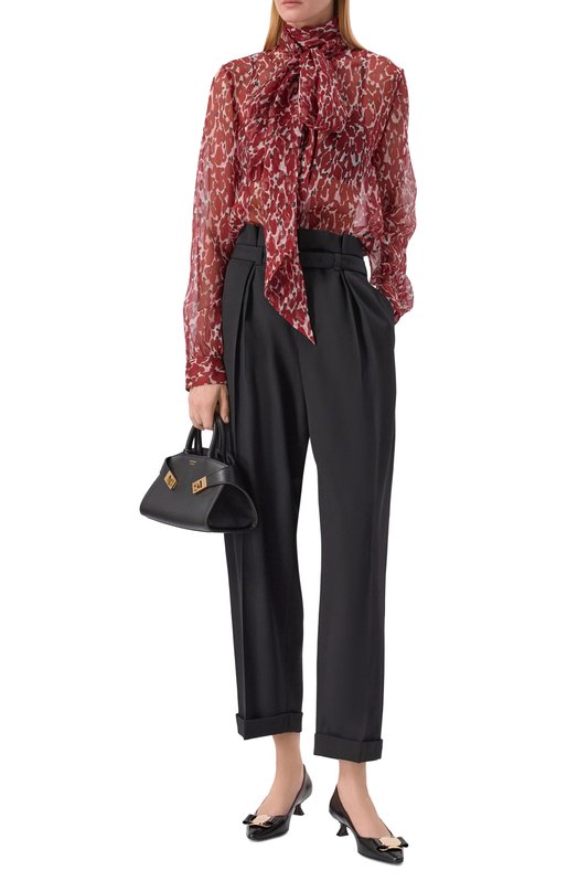 Кожаные туфли Zelma 40 Ferragamo 01H450/768 Чёрный  01H450/768 Фото 3