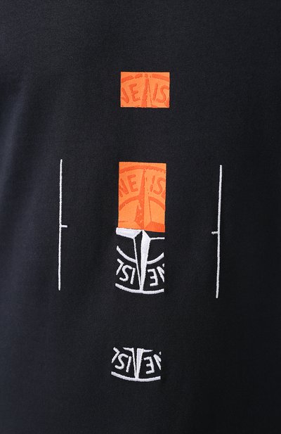 Хлопковый лонгслив STONE ISLAND, арт. 72152ML90, фото 5