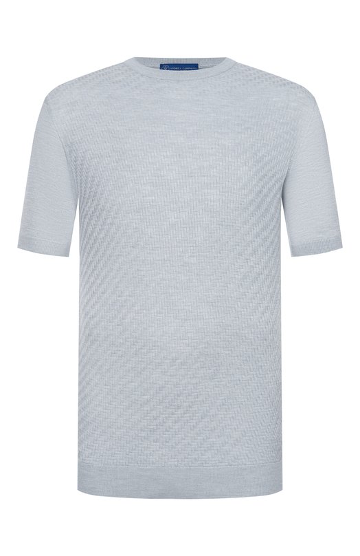 Шелковый джемпер Andrea Campagna SU26SE350-00/FSE26 Серый SU26SE350-00/FSE26