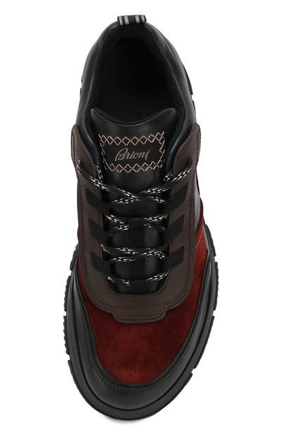 Кожаные кроссовки BRIONI, арт. QHH30L/08798, фото 5