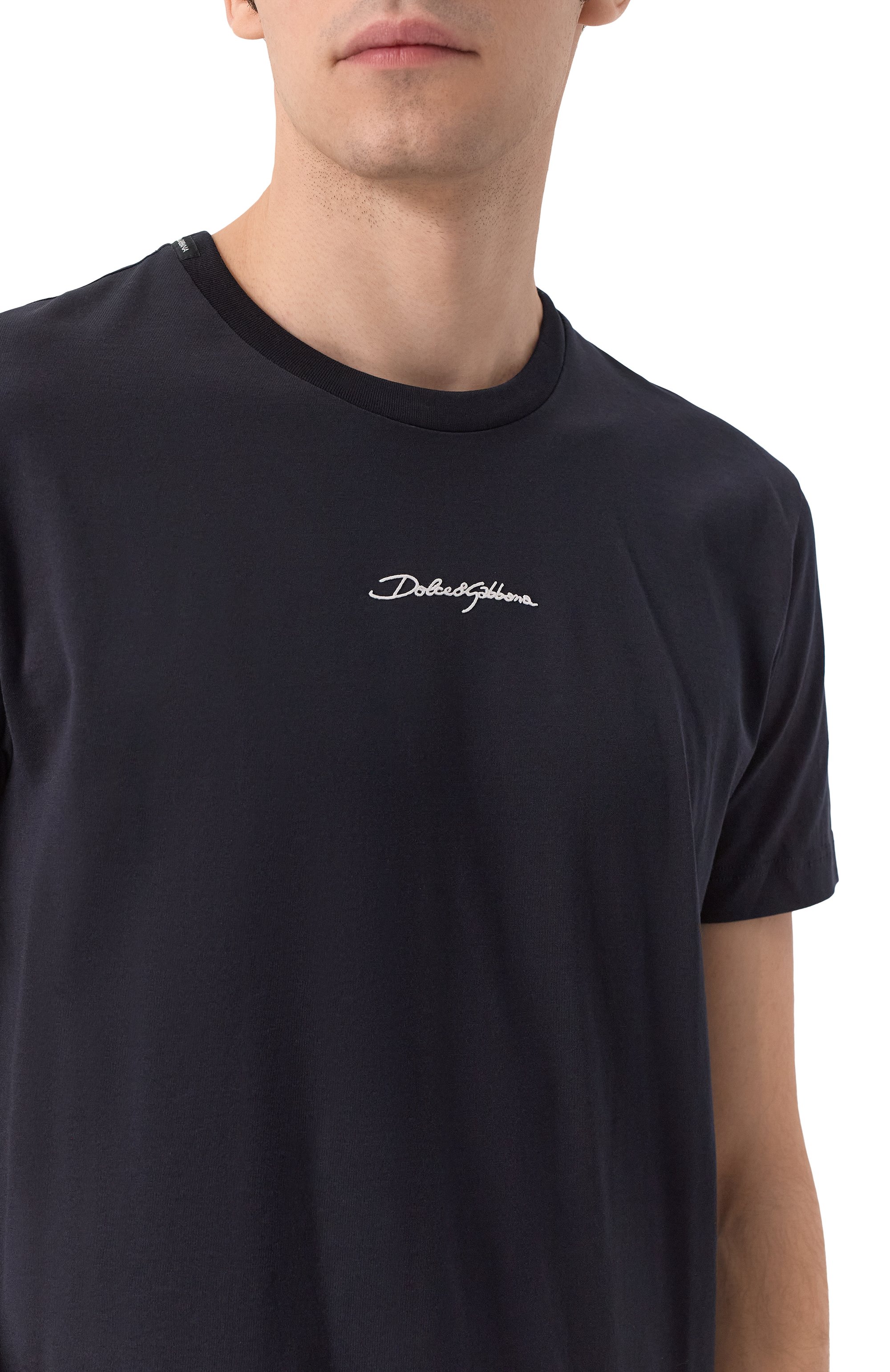 Хлопковая футболка DOLCE & GABBANA, арт. G8RN8Z/G7NUB, фото 5