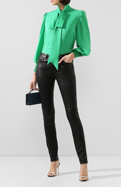 Шелковая блузка GIVENCHY, арт. BW60GR12JB, фото 2