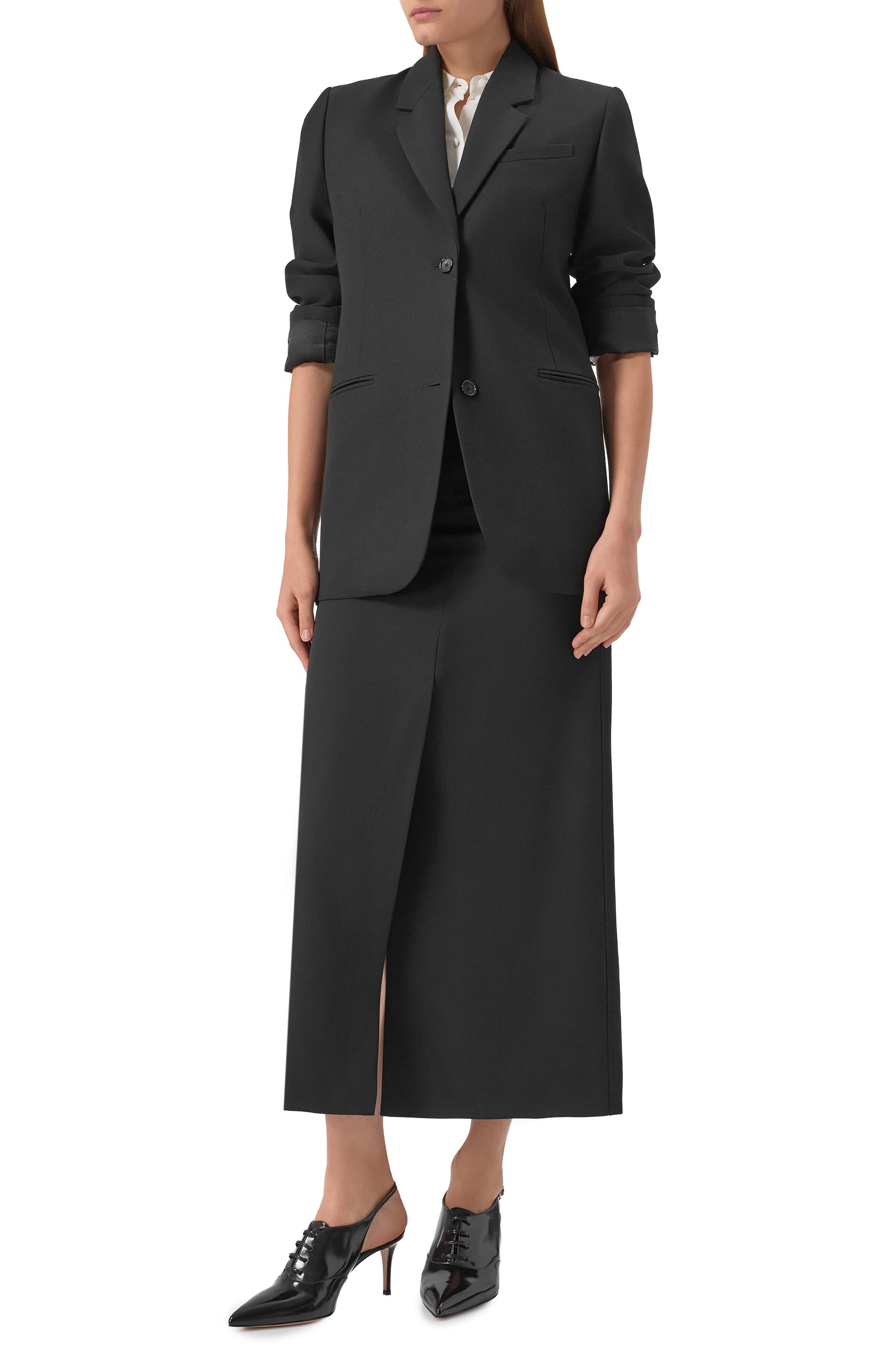 Лакированные туфли veronica 70 GIANVITO ROSSI, арт. G95544.70RIC.NUINER0, фото 2