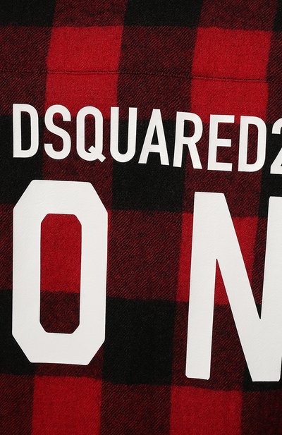 Хлопковая рубашка DSQUARED2, арт. S80DL0012/S54824, фото 5