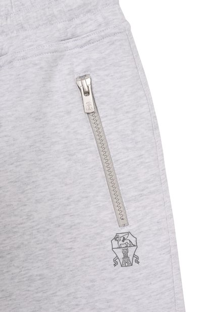 Хлопковые шорты BRUNELLO CUCINELLI, арт. BW863E386A, фото 3