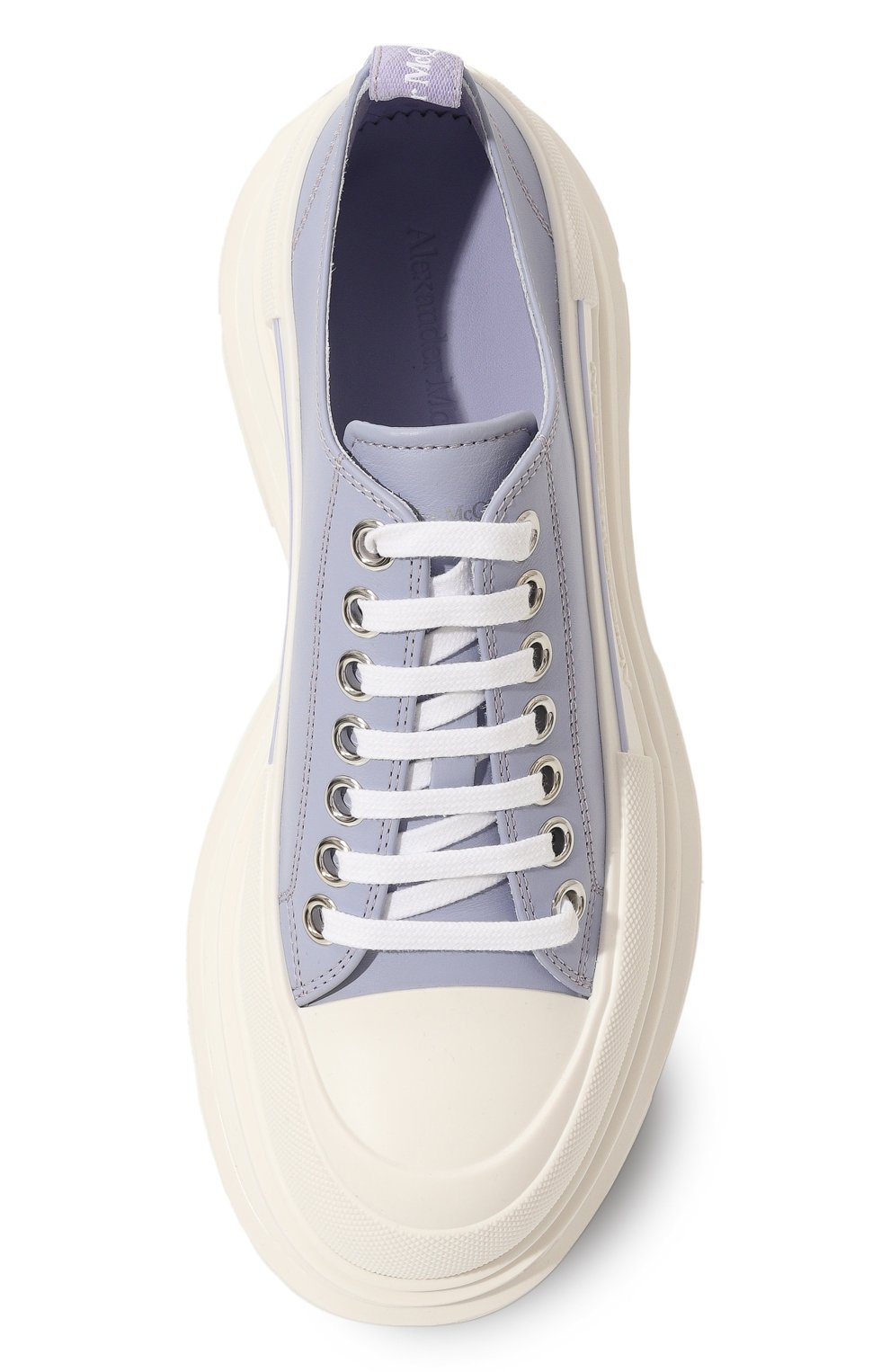 Кожаные кроссовки treadslick ALEXANDER MCQUEEN, арт. 702042WHZ62 5439, фото 6