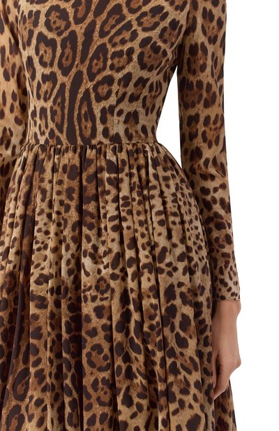 Шелковое платье DOLCE & GABBANA, арт. F6JGNT/FSA5N, фото 4