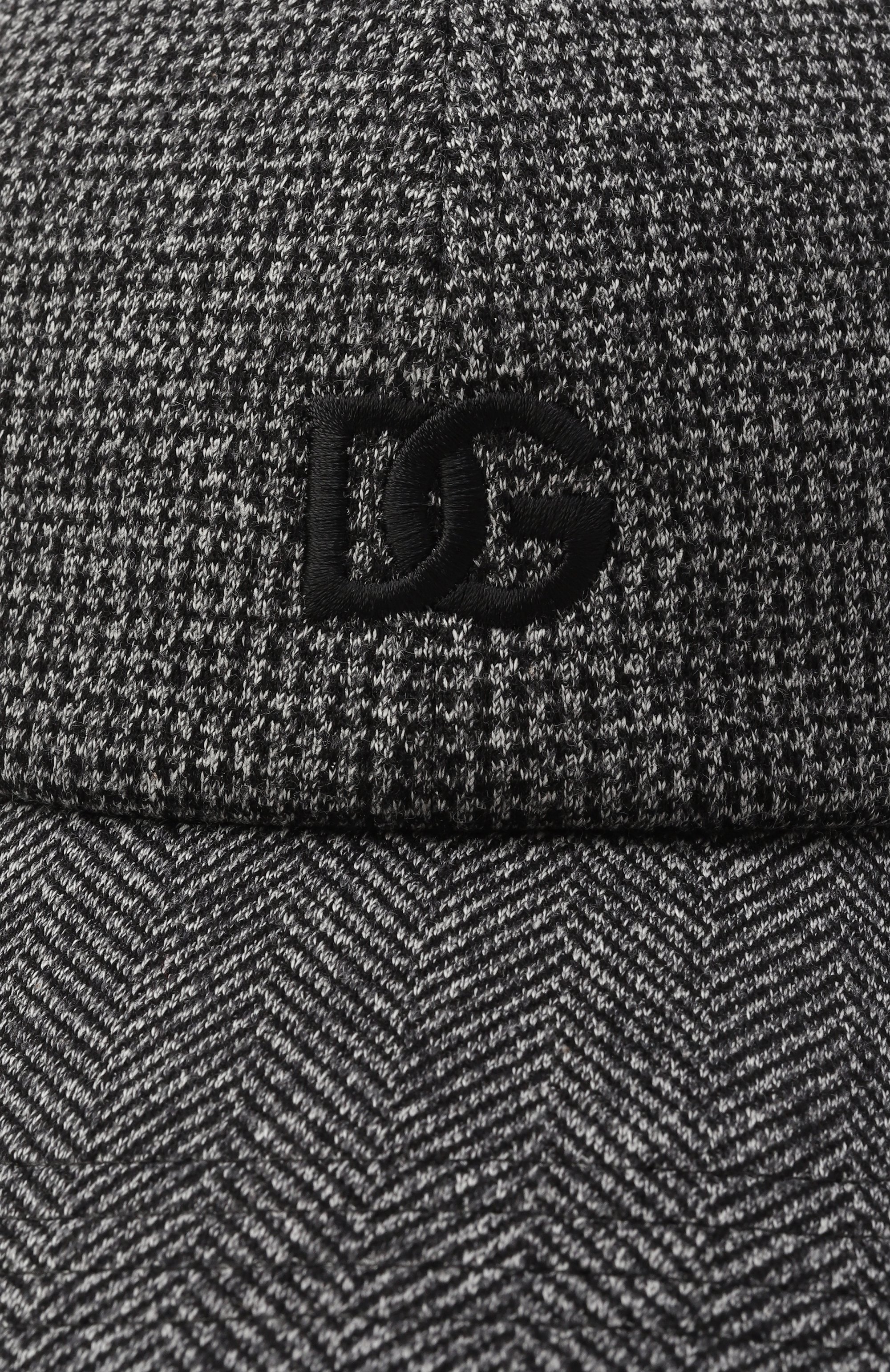 Бейсболка из хлопка и вискозы DOLCE & GABBANA, арт. GH886Z/FC7AY, фото 3