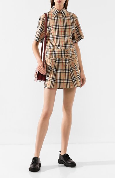 Хлопковое платье BURBERRY, арт. 8014190, фото 2