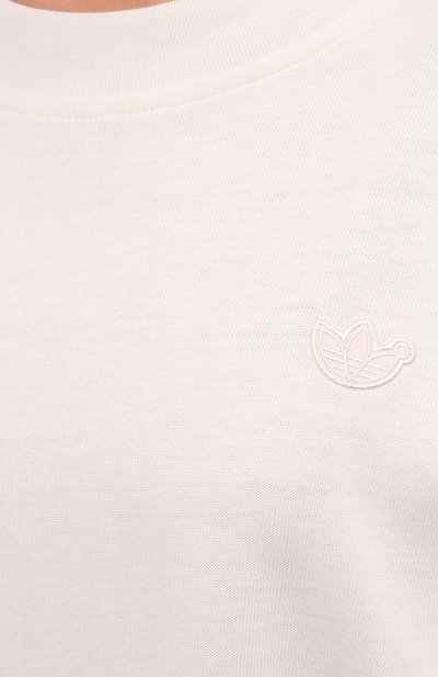 Хлопковая футболка ADIDAS ORIGINALS, арт. H33474, фото 5
