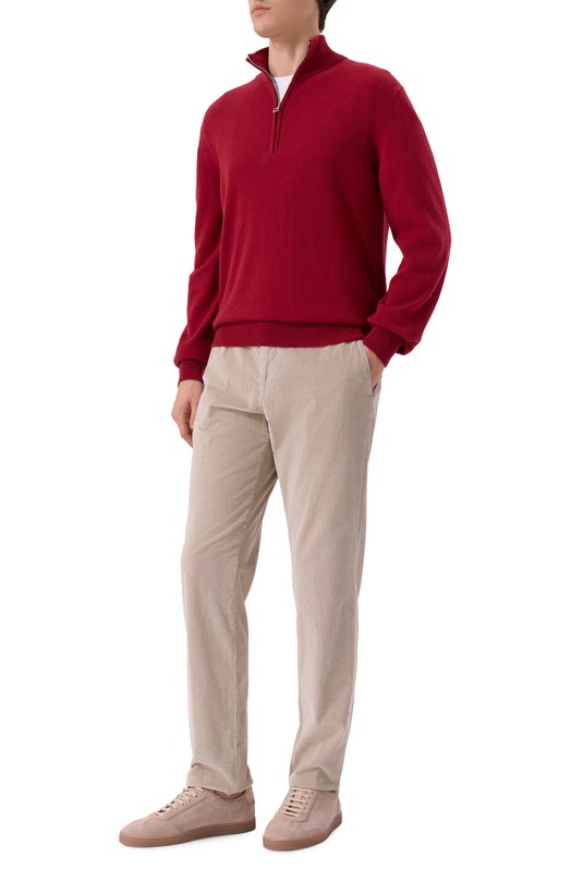 Кашемировый джемпер Jacob Cohen 25I P/JUM_SF003 000 X0012 FL Красный  25I P/JUM_SF003 000 X0012 FL Фото 2