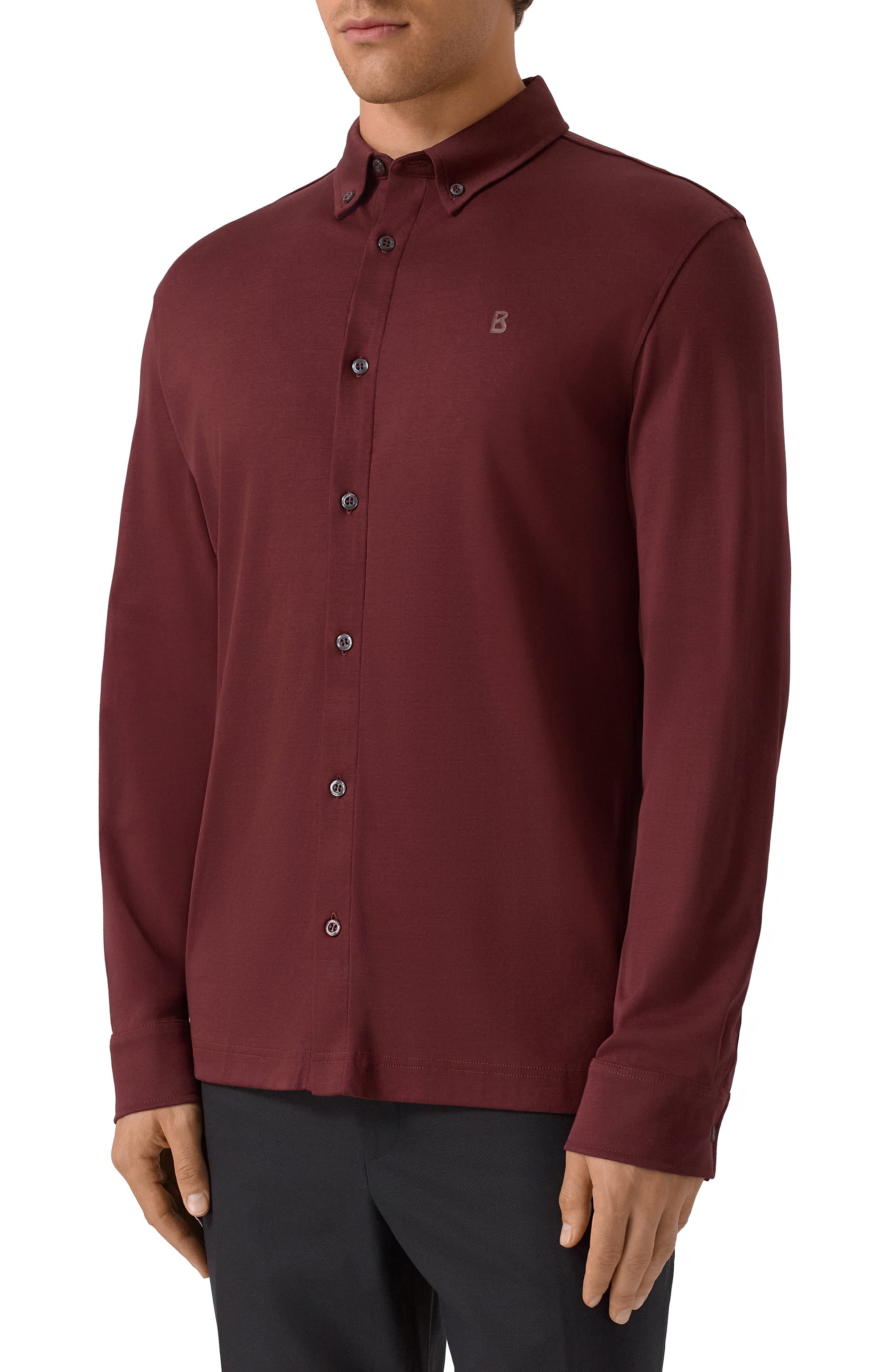 Хлопковая рубашка BOGNER, арт. 58319436, фото 3