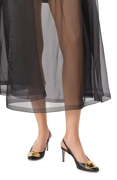 Кожаные туфли diani 75 SERGIO ROSSI, арт. B11170/MNAN07, фото 3