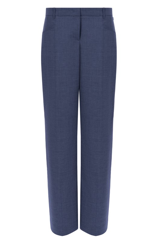 Шерстяные брюки BOSS 50542004 Синий 50542004