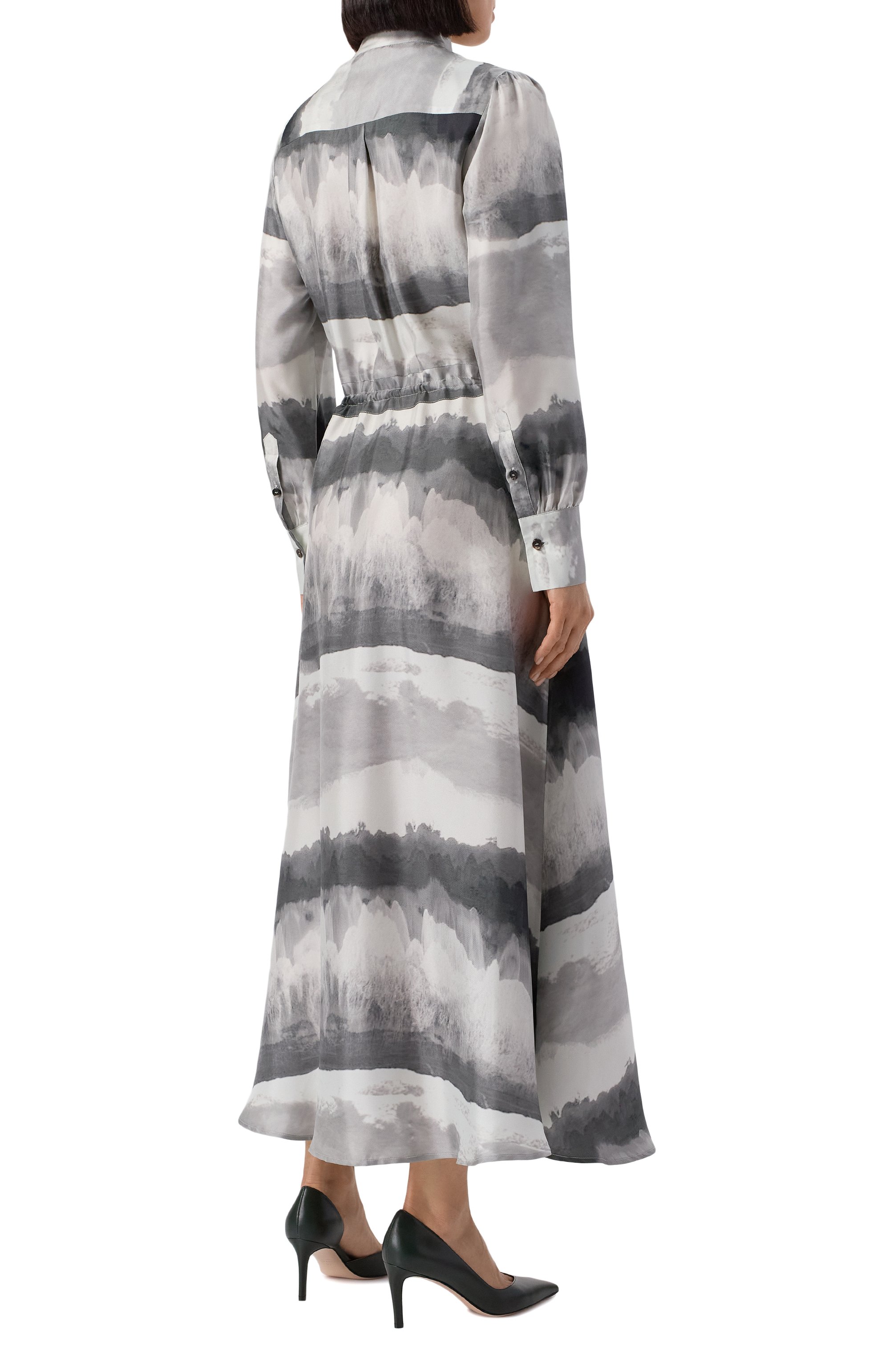 Шелковое платье KITON, арт. D52302K0535G01, фото 4