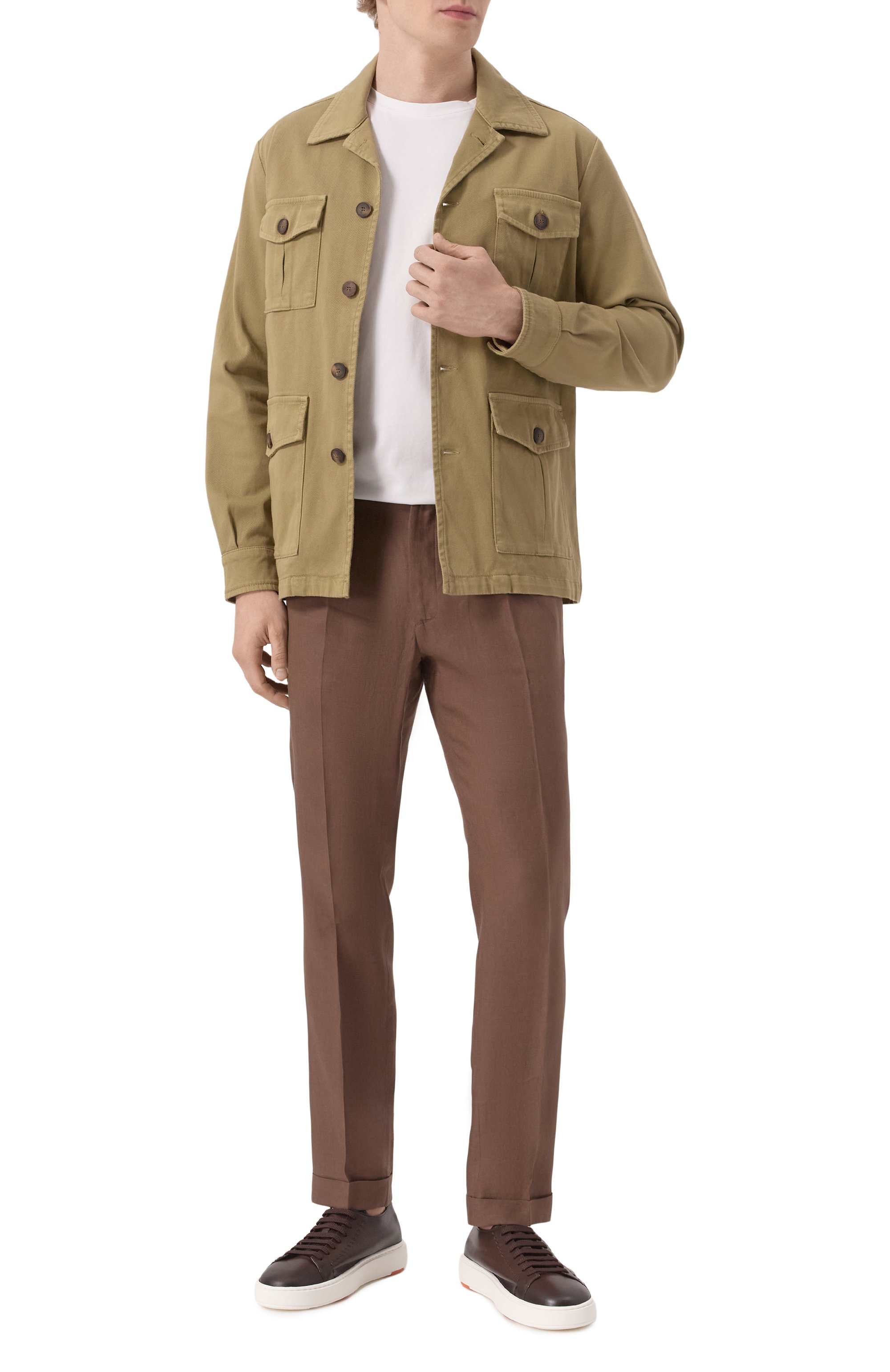 Льняные брюки GRAN SASSO, арт. 76114/50017, фото 2