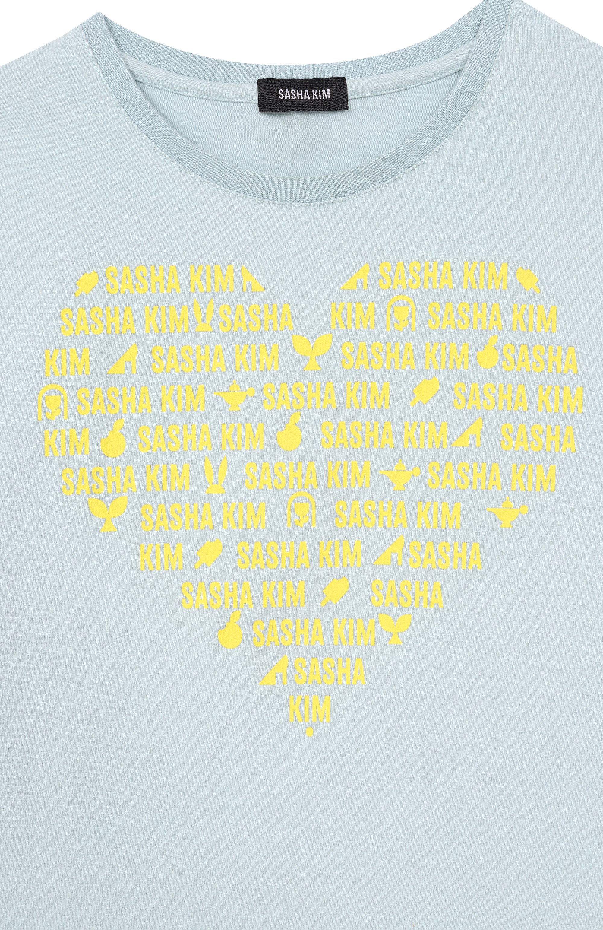 Хлопковая футболка SASHA KIM, арт. SK-00000623, фото 3