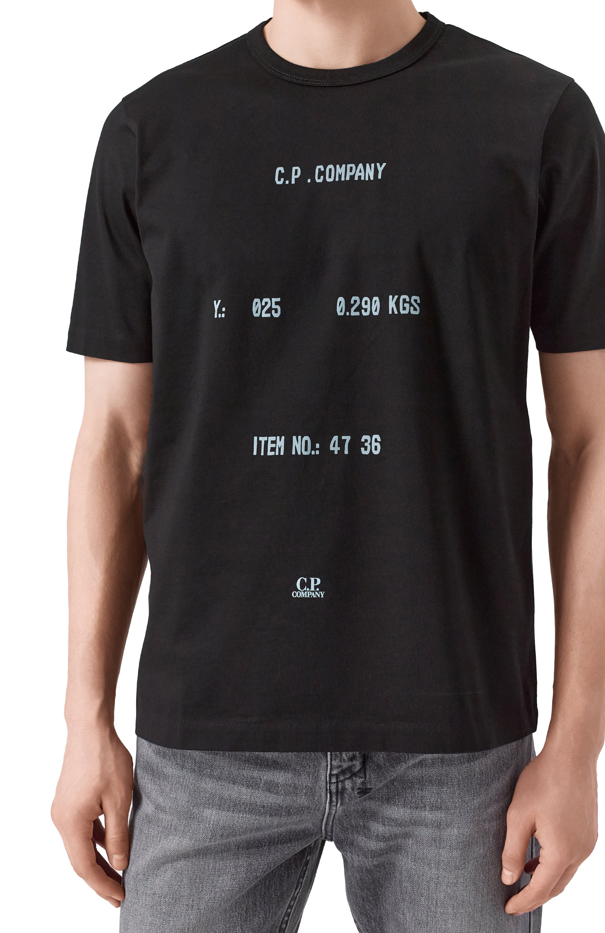 Хлопковая футболка C.P. COMPANY, арт. 18CMTS107A110301W, фото 5