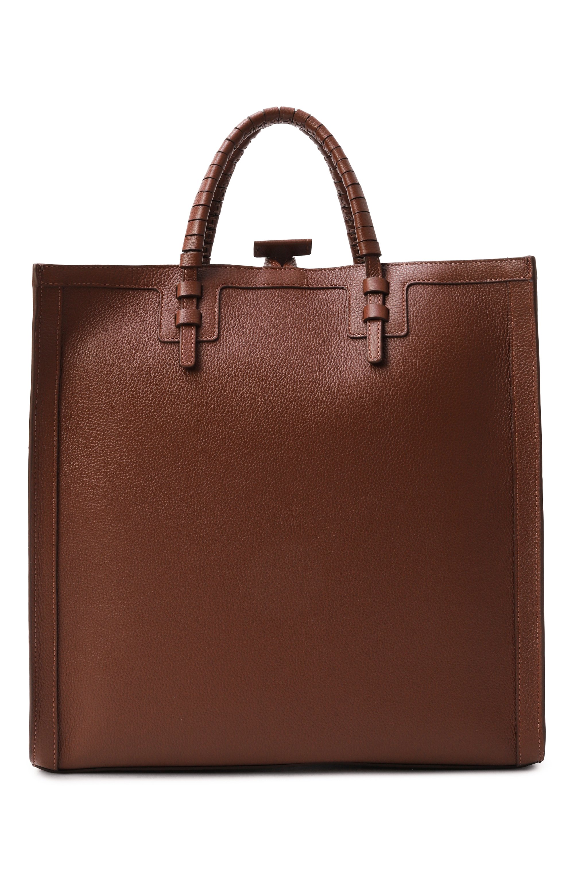 Сумка-тоут demetra CASADEI коричневого цвета по цене 109500 руб., арт. 3W382W0000DEMET, фото 6 Сумка-тоут demetra CASADEI, арт. 3W382W0000DEMET, фото 6