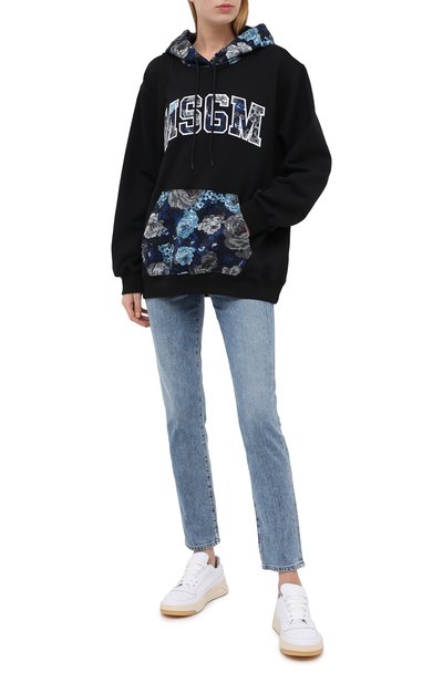 Хлопковое худи MSGM, арт. 2941MDM174 207799, фото 2