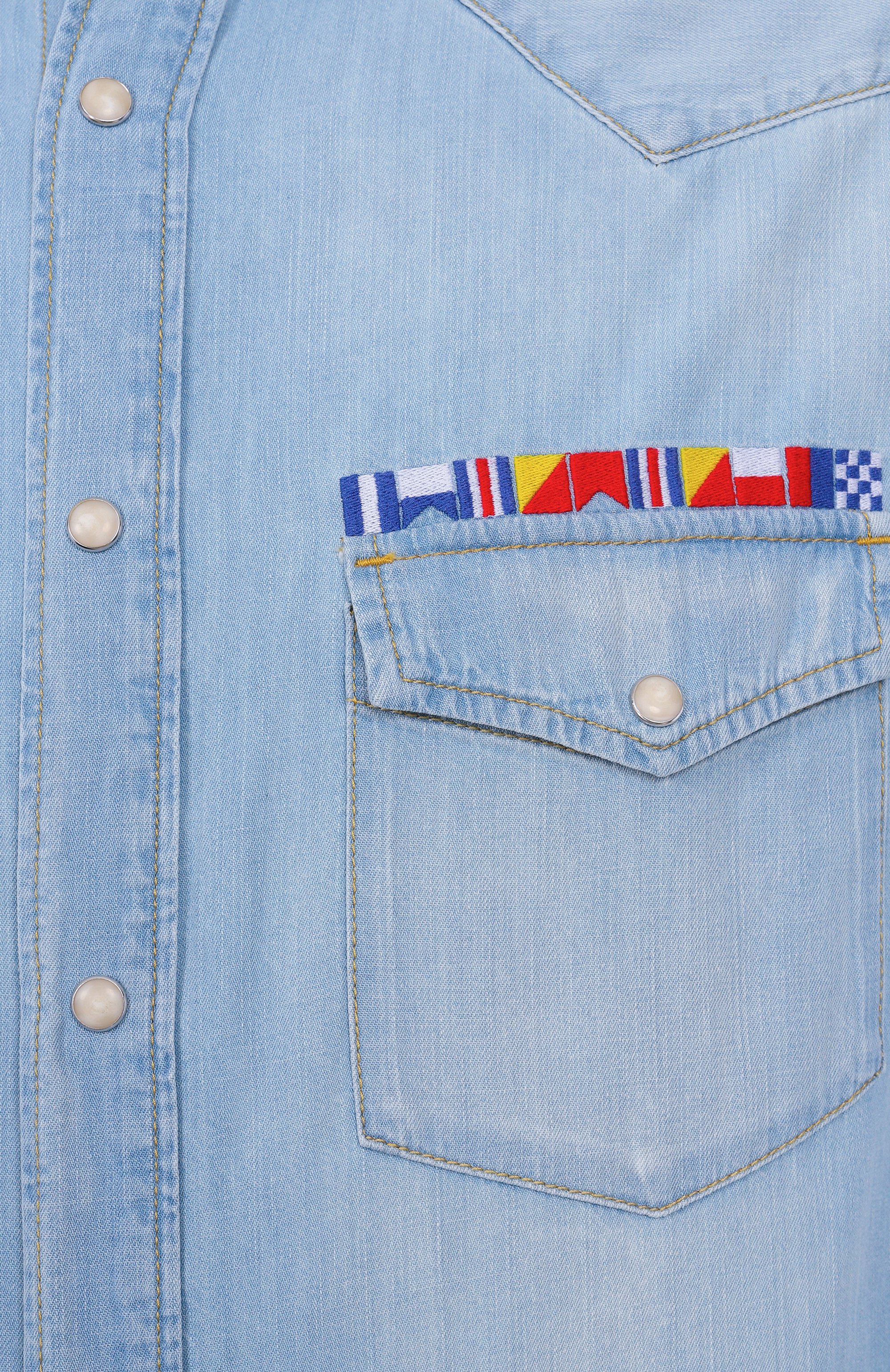 Джинсовая рубашка JACOB COHEN, арт. 25E P/JUR_CR002 018 T9734 B1, фото 6