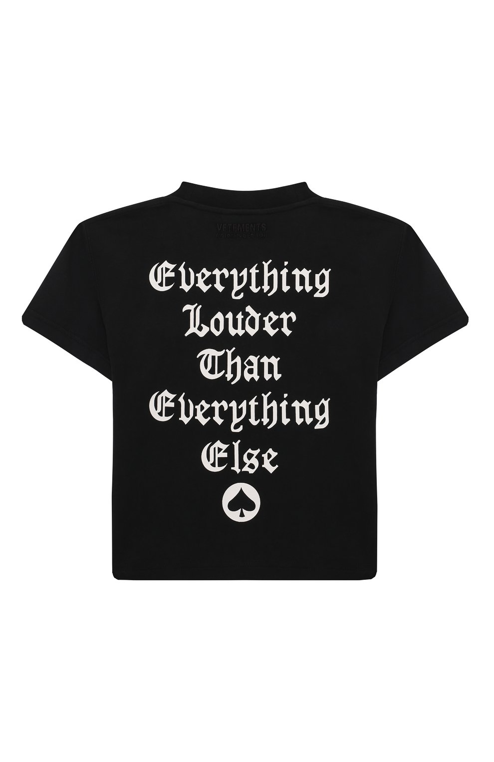 Хлопковая футболка VETEMENTS, арт. KA10TR420B, фото 2