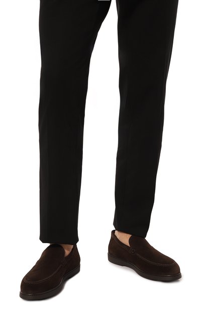 Замшевые лоферы DOUCAL'S, арт. DU3329ED0-UF009T, фото 3