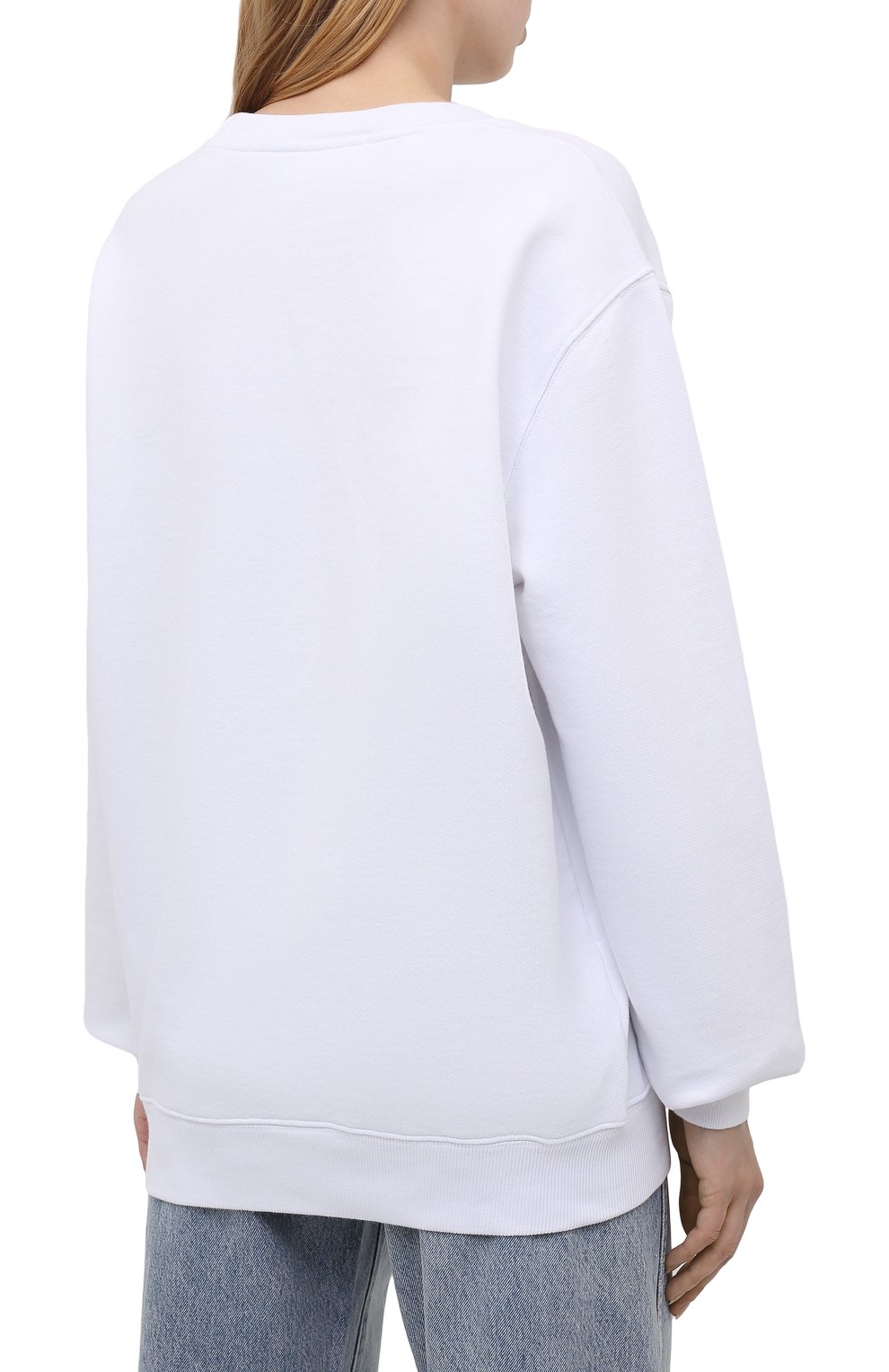 Хлопковый свитшот OFF-WHITE белого цвета по цене 53950 руб., арт. 0WBA055R21JER004, фото 4 Хлопковый свитшот OFF-WHITE, арт. 0WBA055R21JER004, фото 4