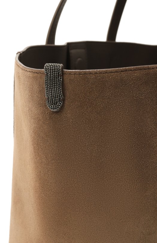 Сумка-тоут BC Duo Brunello Cucinelli MBDLD2571 Коричневый  MBDLD2571 Фото 3
