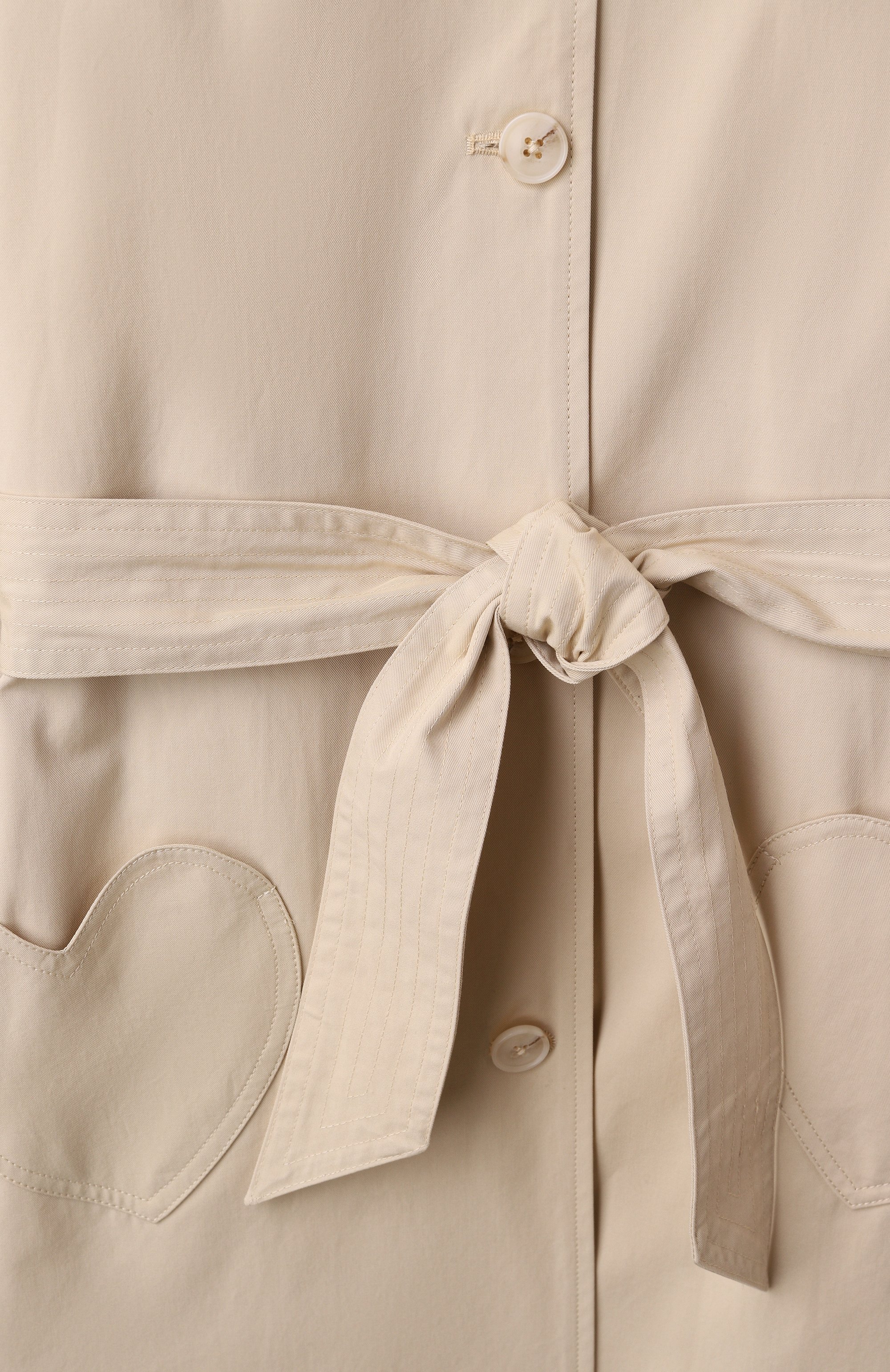 Тренч из хлопка и лиоцелла MONNALISA, арт. 19E102, фото 3