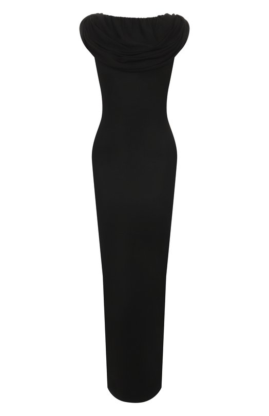 Платье из вискозы и шелка Aya Muse AMPF2518 Чёрный AMPF2518