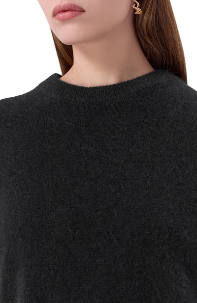 Свитер из шерсти и вискозы LOULOU DE SAISON, арт. TRISTAN, фото 5