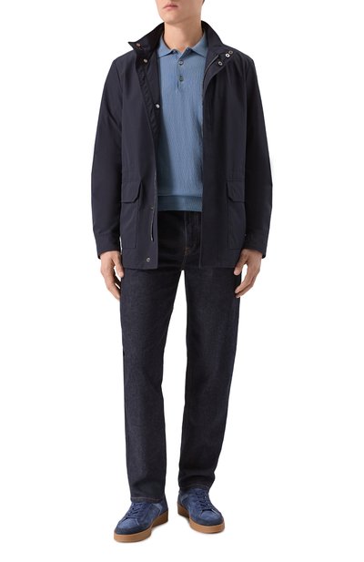 Замшевые кеды CANALI, арт. 491214/RB01269, фото 2