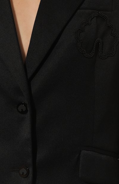 Шерстяной жакет с отделкой перьями AKHMADULLINA, арт. 1225.2JT901/W713, фото 5