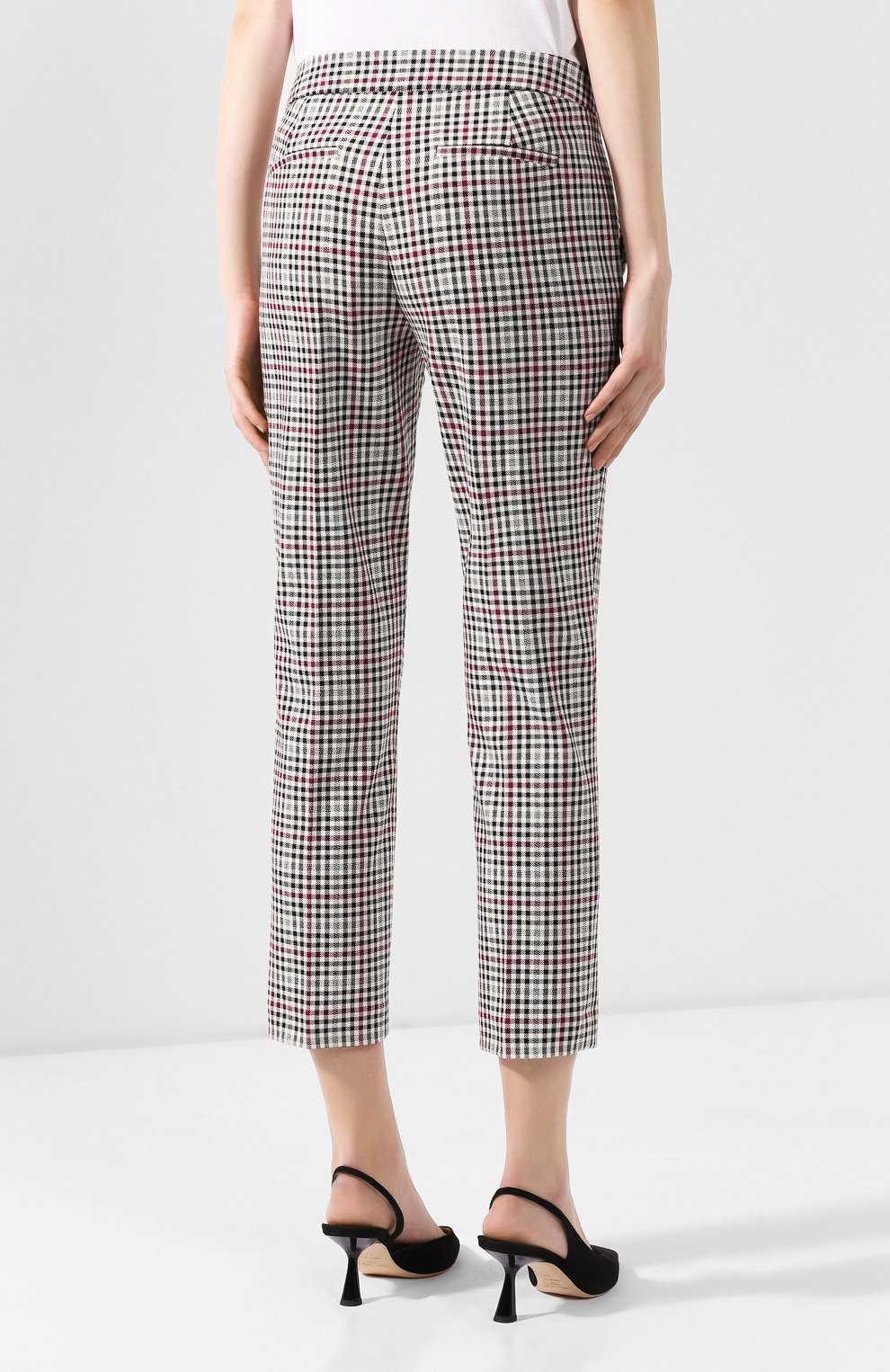 Брюки в клетку MICHAEL MICHAEL KORS, арт. MU93H1SBPC, фото 4