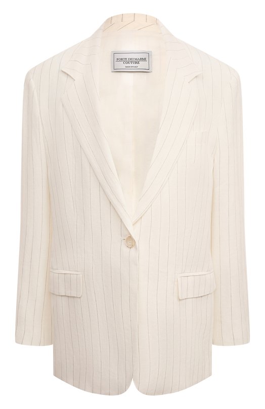 

Льняной жакет Forte Dei Marmi Couture, Кремовый