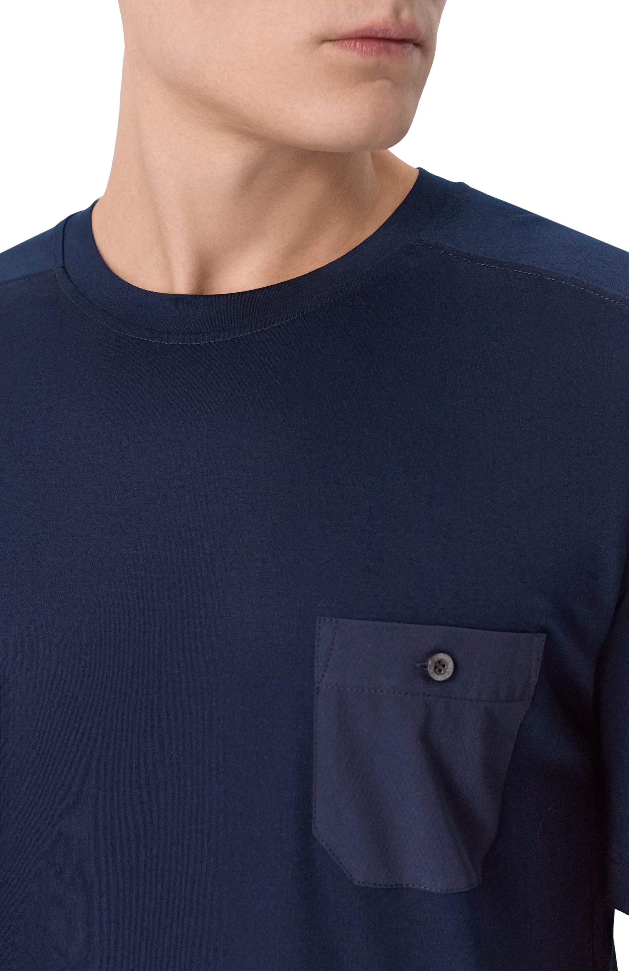 Футболка из хлопка и вискозы ZIMMERLI, арт. 8520-21091, фото 5