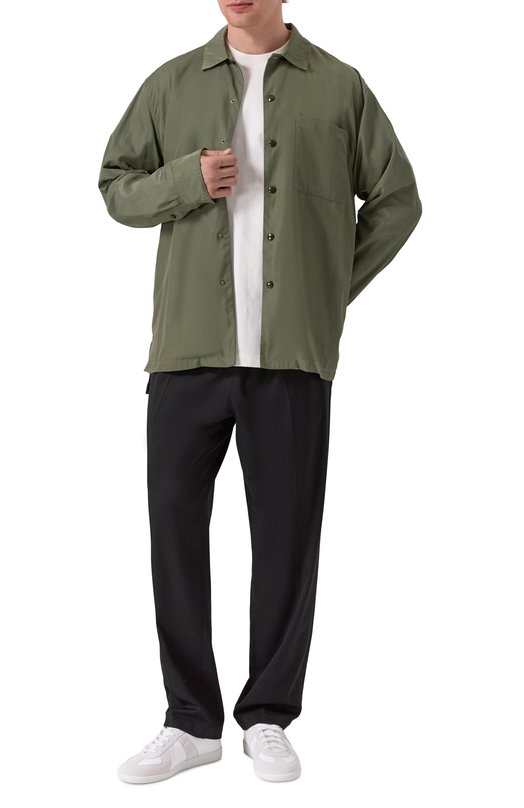 Куртка-рубашка Dries Van Noten 251-020733-1275 Хаки  251-020733-1275 Фото 2