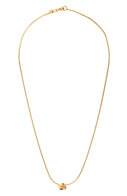 Женское подвеска mini flower с цитрином MOONKA, арт. FLW-925YG-NK00-CTR