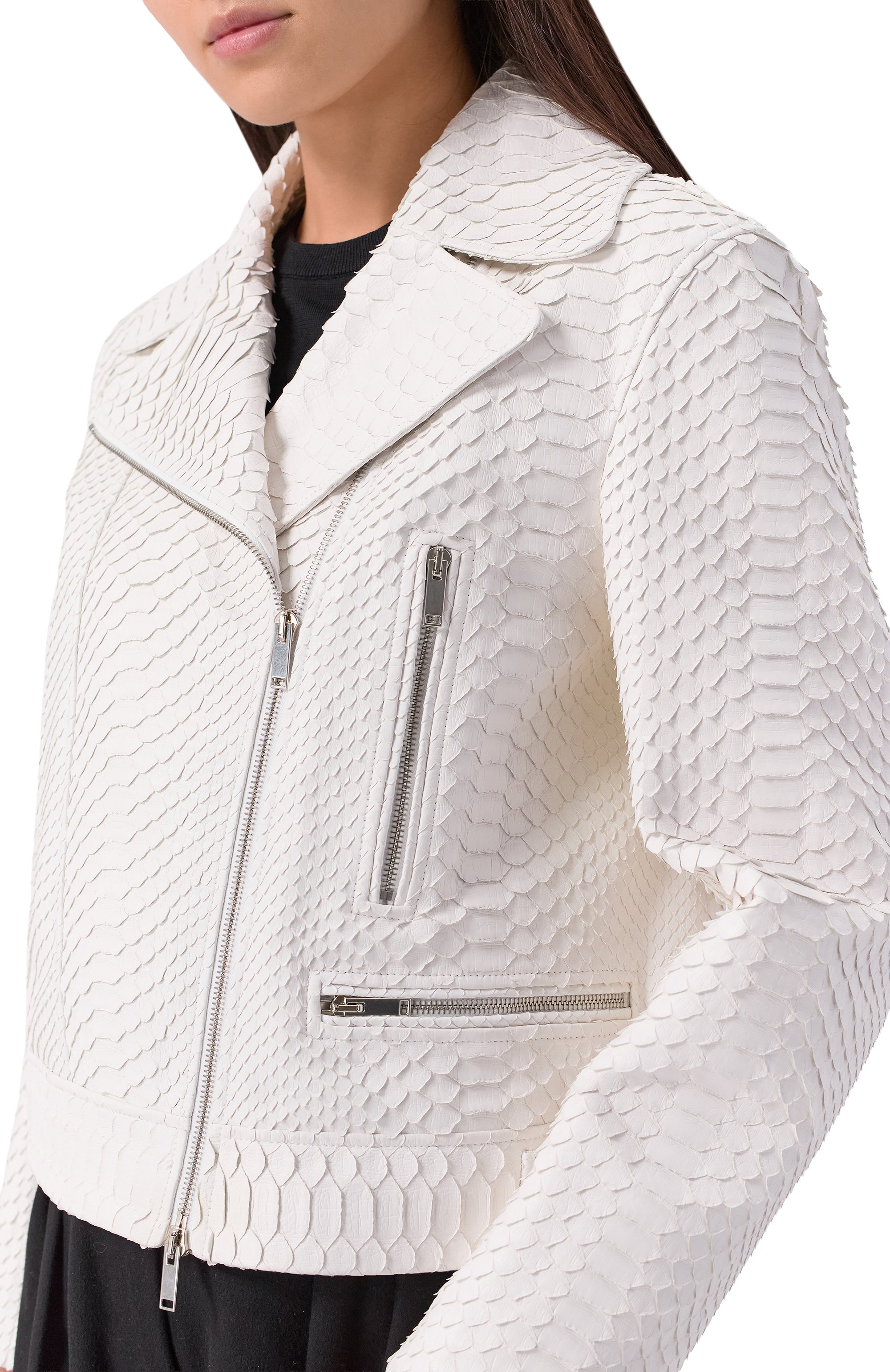 Куртка из кожи питона MVST, арт. EXBCK-Y089-3N/YLN006, фото 5