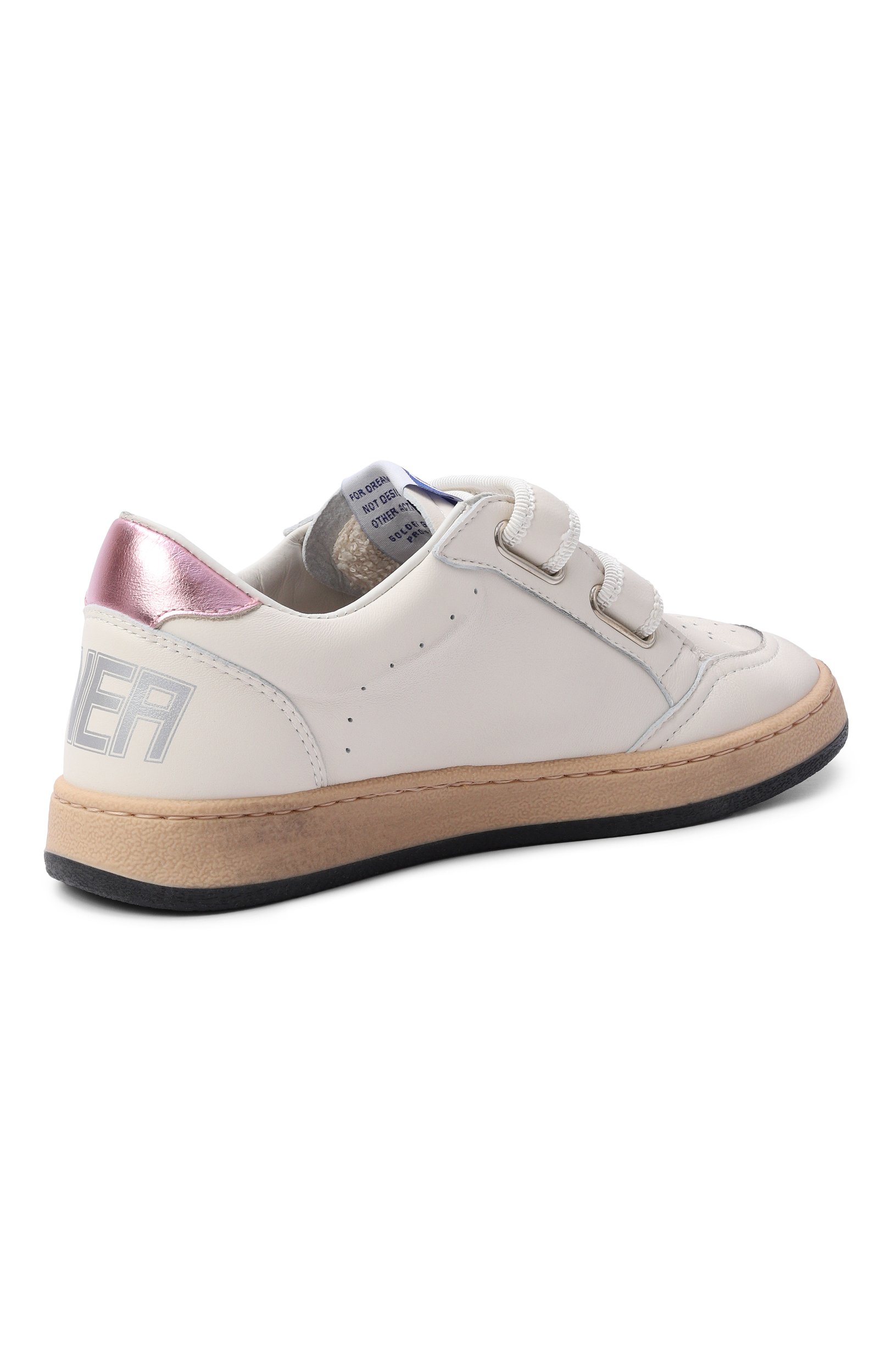 Кожаные кеды ball star GOLDEN GOOSE DELUXE BRAND, арт. GYF00501.F004241.11224, фото 3