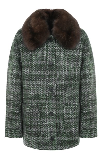 Женская пальто из кашемира и шелка MVST, арт. M25.1PW.0001B/13441