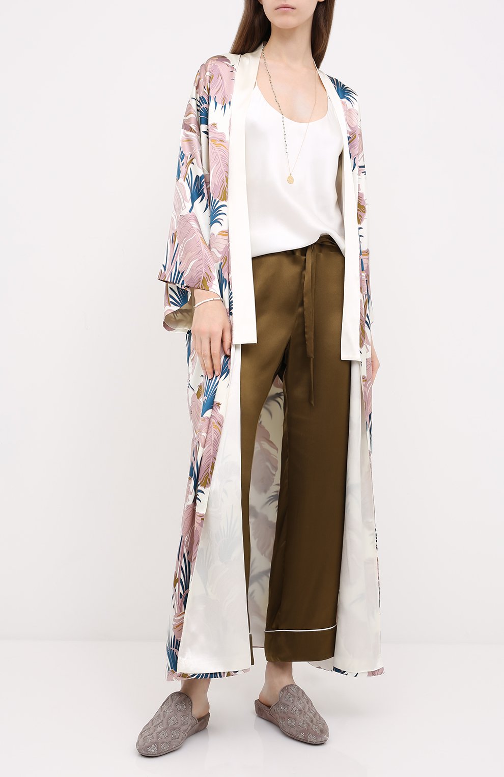 Домашние туфли из замши HOMERS AT HOME, арт. 19374R/ANTE, фото 2