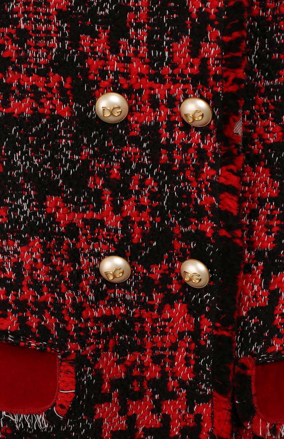 Двубортное пальто DOLCE & GABBANA, арт. L53C48/FMMFJ/2-6, фото 3