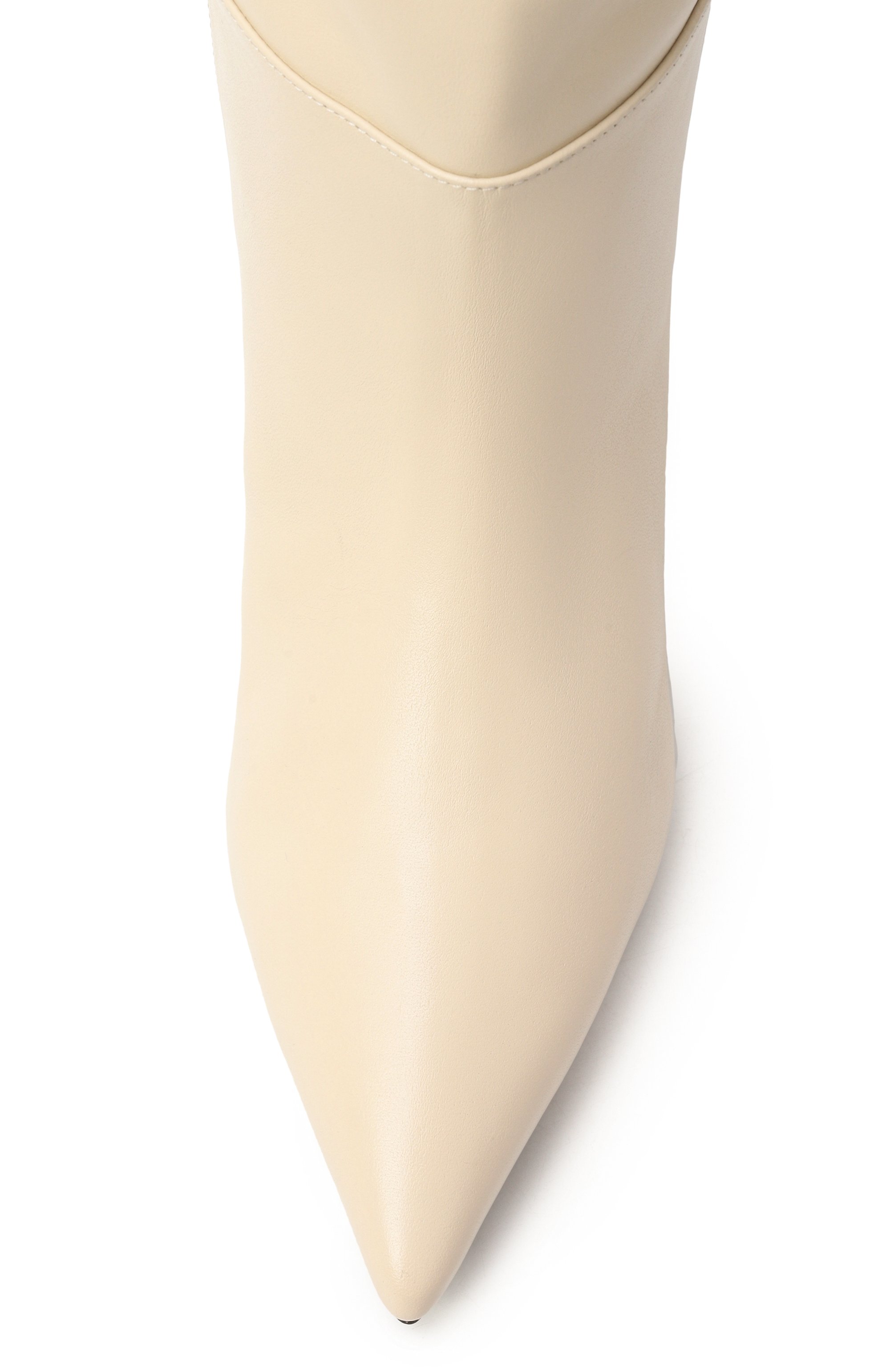 Кожаные сапоги debby 35 ALEVI MILANO кремового цвета по цене 138500 руб., арт. L26W9002.F.1245194/AMBER R0MA, фото 6 Кожаные сапоги debby 35 ALEVI MILANO, арт. L26W9002.F.1245194/AMBER R0MA, фото 6