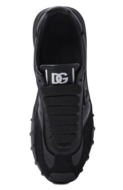 Кожаные кроссовки dg athletic DOLCE & GABBANA, арт. CS2384/A0569, фото 5