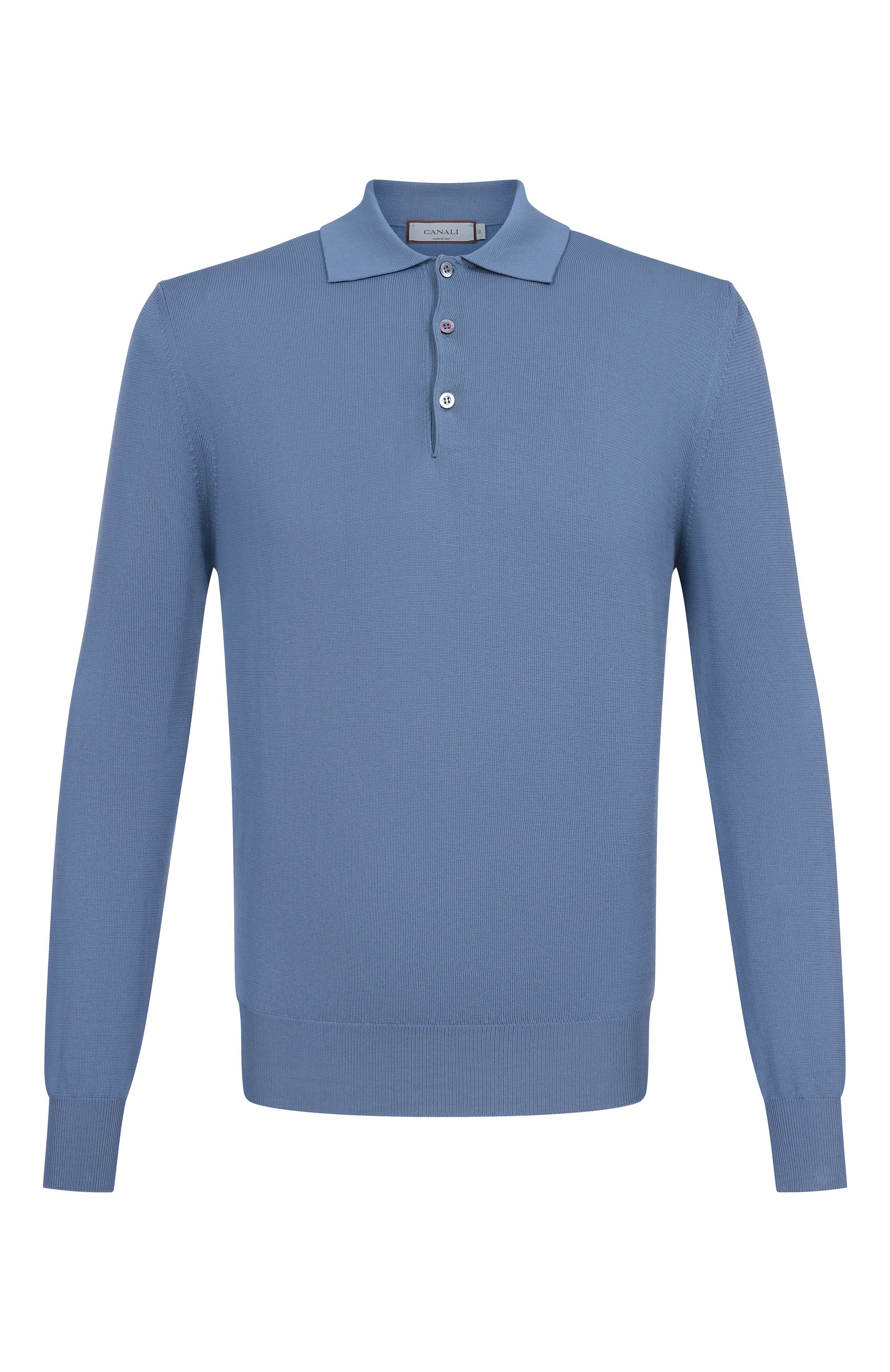 Хлопковое поло CANALI, арт. C0017/MK02459, фото 1