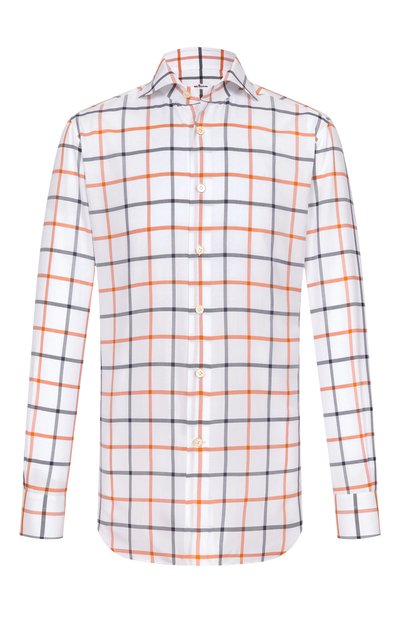 Мужская хлопковая рубашка KITON, арт. UCCH09683