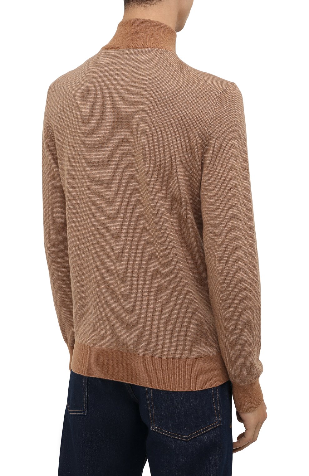 Джемпер из кашемира и хлопка ZEGNA, арт. UYQ25/127, фото 4